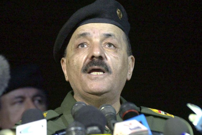 Taha Yassin Ramadan headshot, as Iraq Vice President, photo