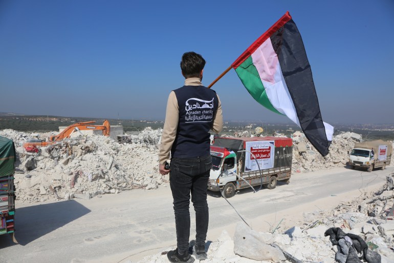 دعم أهالي فلسطين لأهل شمال سوريا