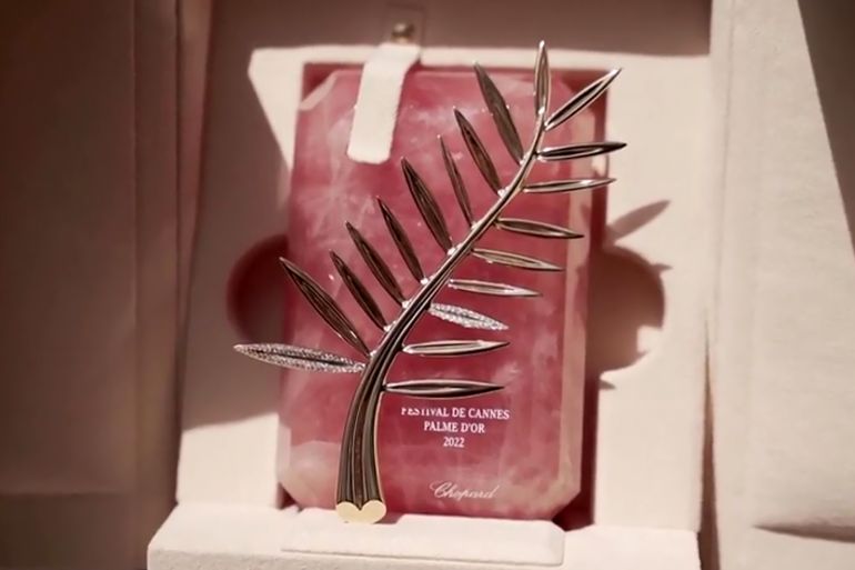 With love and a hundred diamonds - this year's Palme d'Or trophy revealed