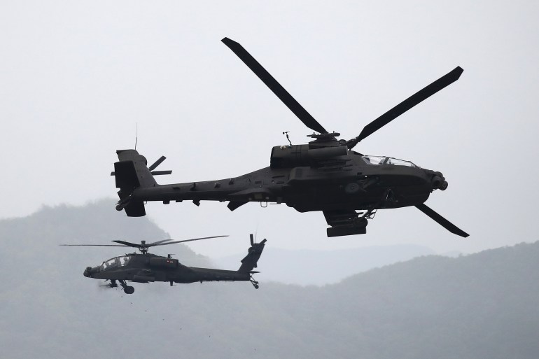 South Korea And The US Hold Combined Live-fire Exercise