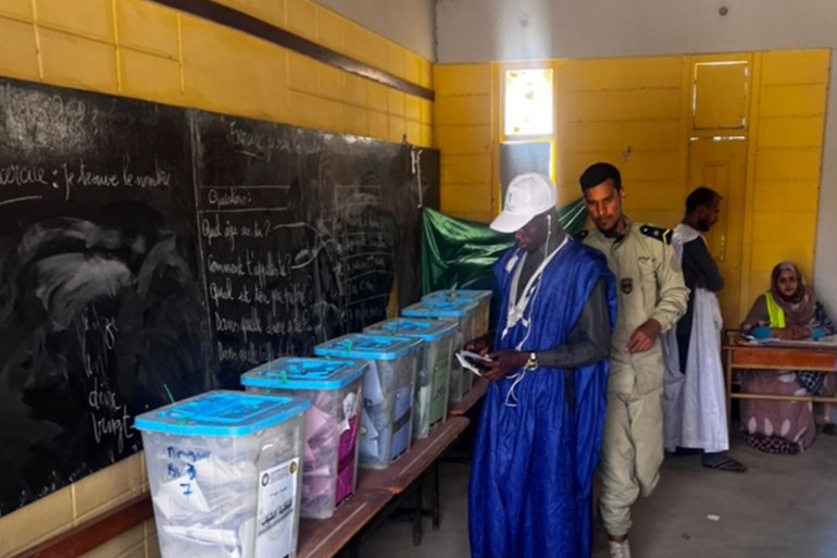 يوم الاقتراع في الانتخابات الموريتانية