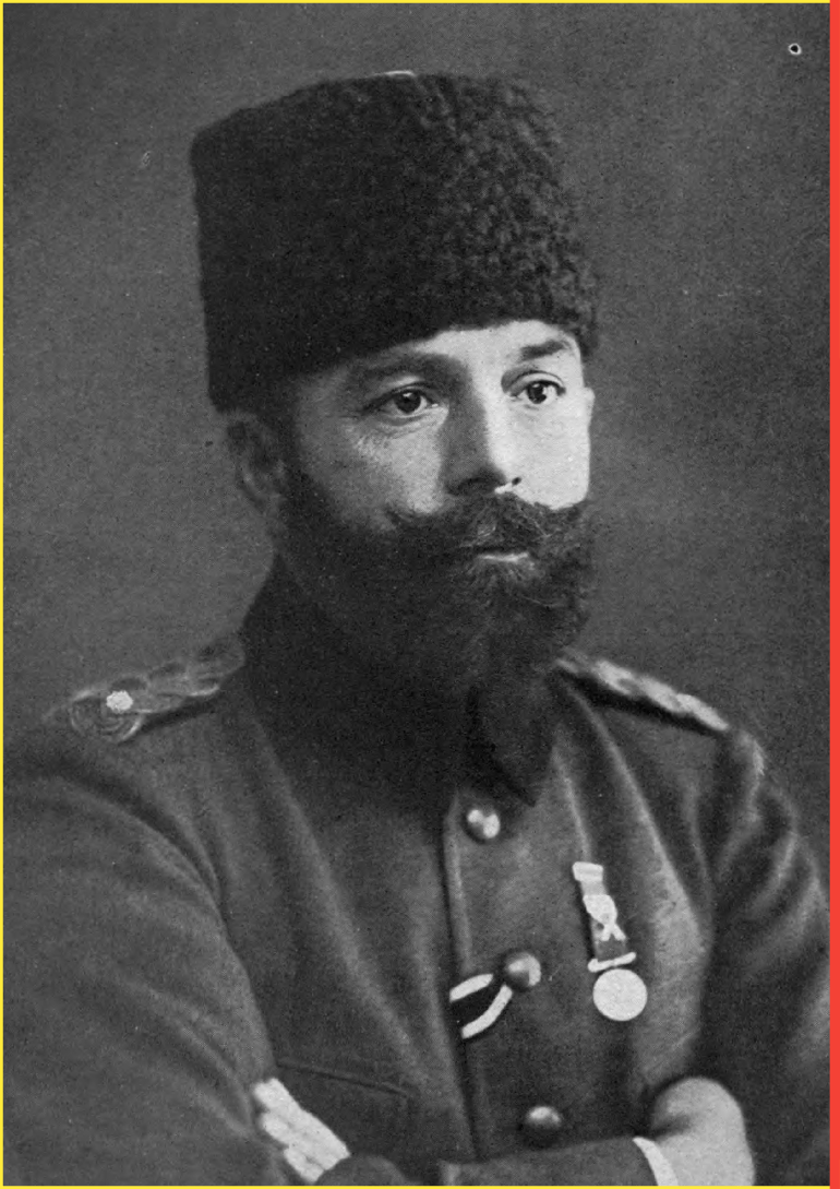 قائد الجيش العثماني الرابع "أحمد جمال باشا" الشهير بالسفَّاح.