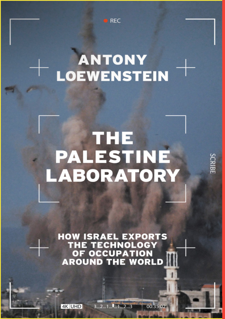 كتاب "المختبر الفلسطيني" للصحفي الاستقصائي "أنتوني ليونشتاين".