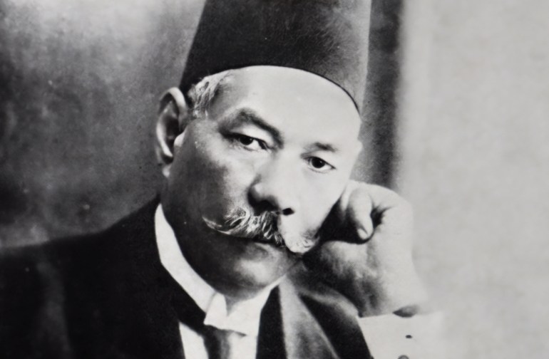 Photographic portrait of Saad Zaghloul (1859-1927) an Egyptian revolutionary, statesman, leader of Egypt's nationalist Wafd Party and Prime Minister of Egypt. Dated 20th century. (Photo by: Universal History Archive/Universal Images Group via Getty Images)