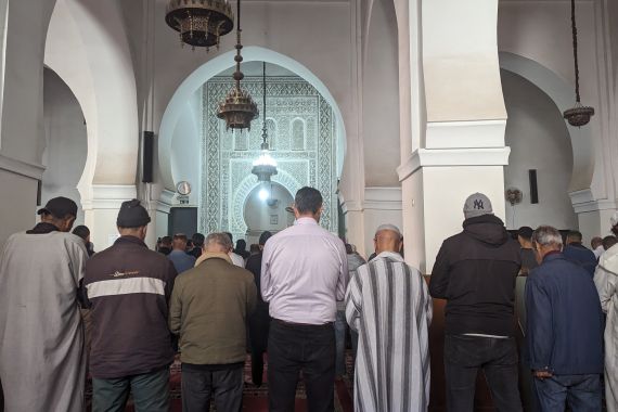 صلاة الجمعة بمسجد الجزولي