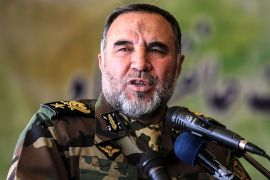 قائد القوة البریة لجیش الجمهوریة الاسلامیة الایرانیة 'العمید كیومرث حیدری وكاله الأنباء الإيرانيه irna