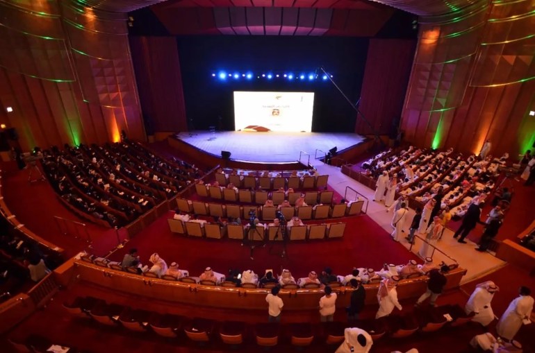 ****داخليه*** مركز الملك فهد الثقافي في الرياض يستضيف أوبرا زرقاء اليمامة (واس)