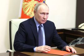 بوتين أكد في وقت سابق استعداد روسيا لاستخدام الأسلحة النووية في حال تعرضت للتهديد (الأناضول)