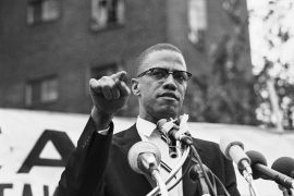 Nation of Islam leader Malcolm X draws various reactions from the audience as he restates his theme of complete separation of whites and African Americans. The rally outdrew a Mississippi-Alabama Southern Relief Committee civil rights event six blocks away 10 to 1. (Getty)