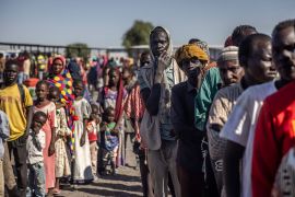 سودانيون فرّوا من الحرب إلى جنوب السودان (الفرنسية)